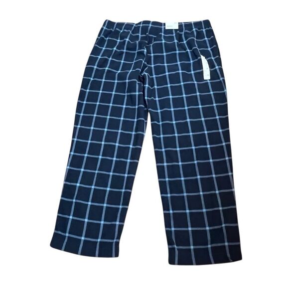Goodfellow And Co Blue Checkered Microfleece Pajama Pants, Size XXL, NWT - Picture 2 of 8